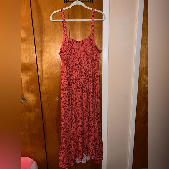 Torrid Maxi Rayon Slub Lace Up Tiered Dress size 3 nwt - Picture 13 of 13